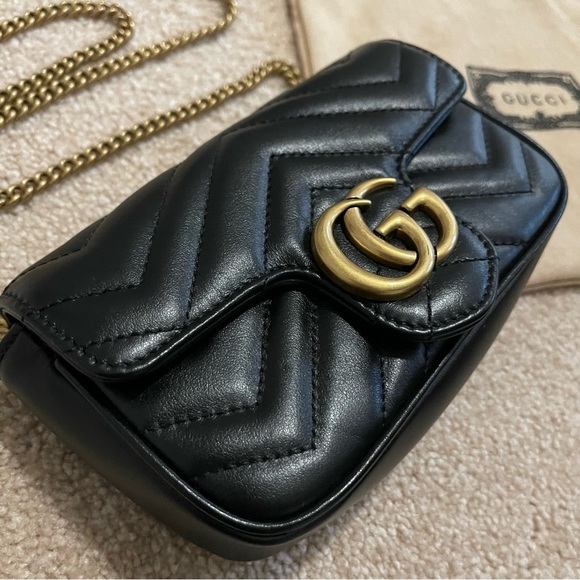 Gucci GG MARMONT SUPER MINI BAG - Picture 11 of 13